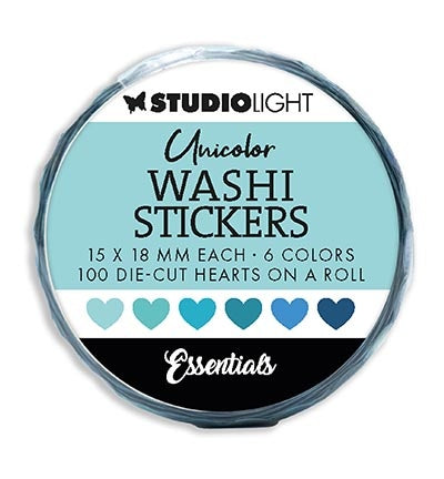 SL Washi Die-cut Stickers Blues Essentials no. 20