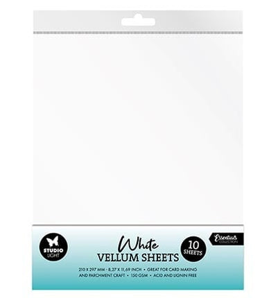 SL Vellum Sheets 150grs. White Essentials no.04