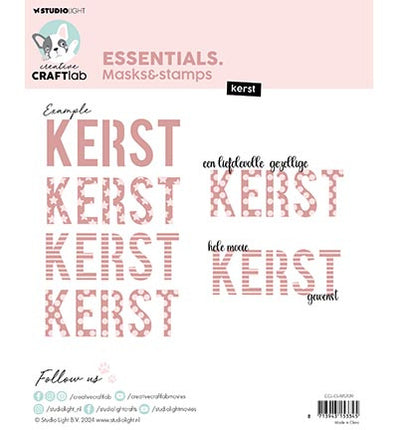 CCL Mask & stamps Christmas Essentials no.09