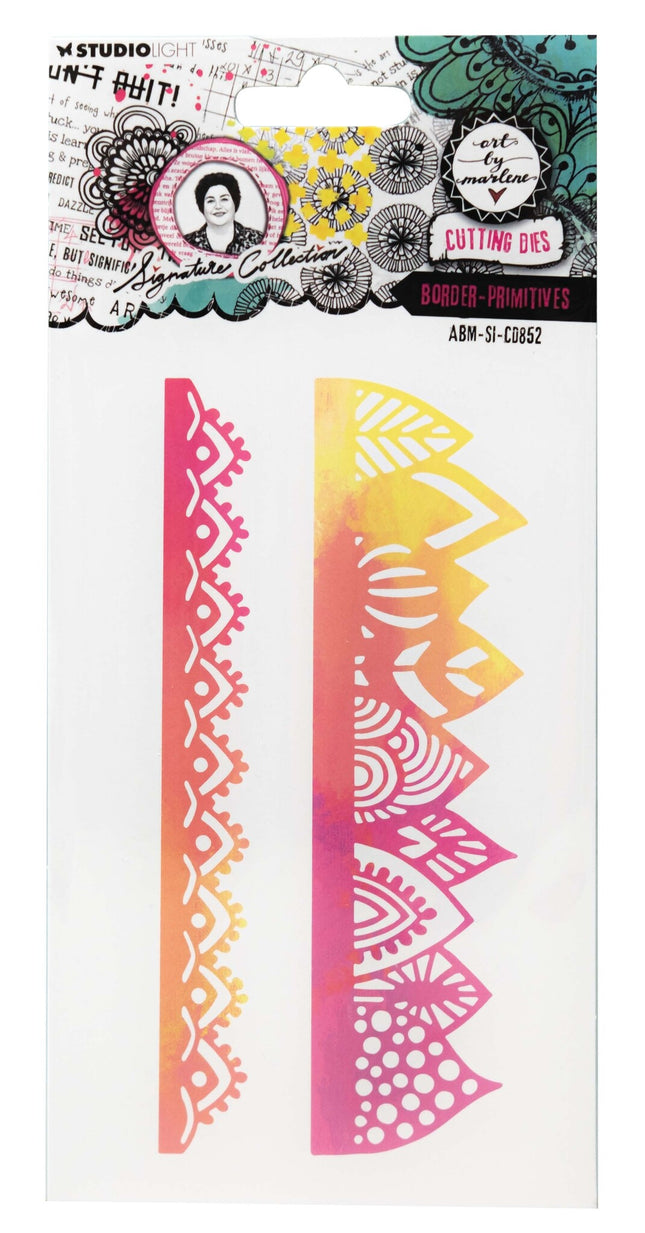 ABM Cutting Dies Border-Primitives Signature Collection no.852
