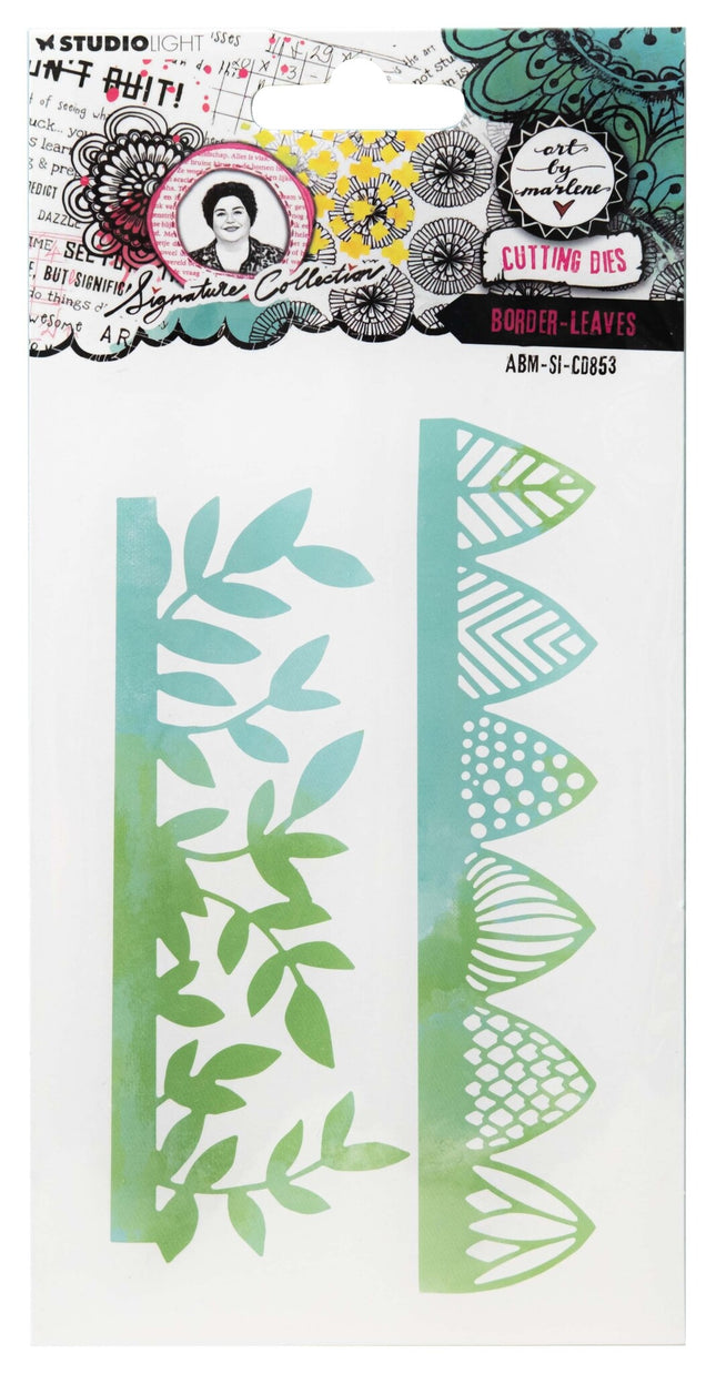ABM Cutting Dies Border-Leaves Signature Collection no.853