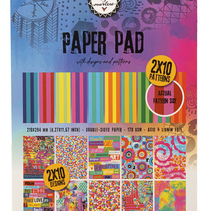 ABM Design Paper Pad Designs and patterns Essentials Collection nr.211
