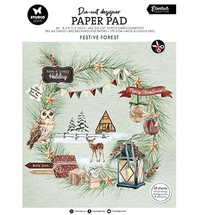 SL Die-cut Designer PP Festive Forest Essentials no.219
