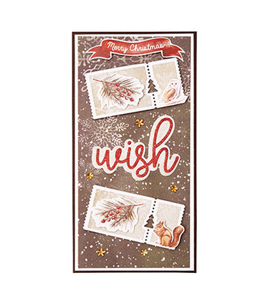 SL Die-cut Designer PP Festive Forest Essentials no.219