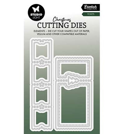 SL Cutting Dies Christmas Ticket Essentials no.867
