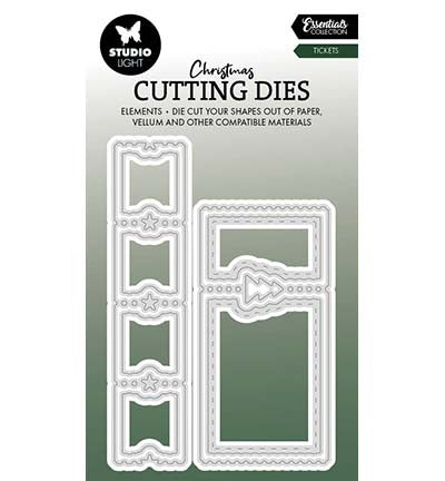 SL Cutting Dies Christmas Ticket Essentials no.867
