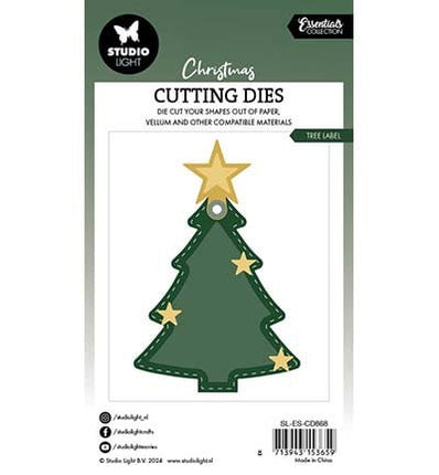 SL Cutting Dies Tree Label Essentials no.868
