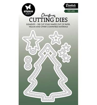 SL Cutting Dies Tree Label Essentials no.868