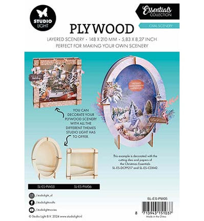 SL Plywood Oval Scenery Essentials no.05