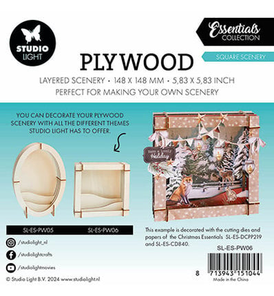 SL Plywood Square Scenery Essentials no.06