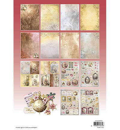 SL Die-cut Designer PP Romantic Christmas Essentials no.216
