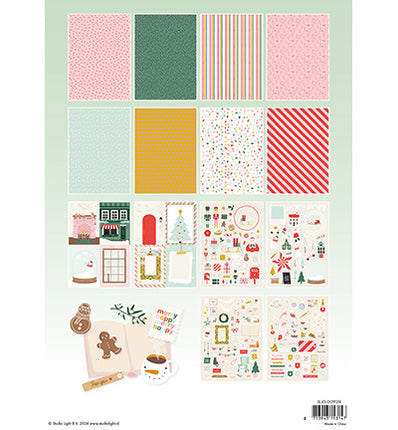 SL Die-cut Designer PP Sweet Christmas Essentials no.218