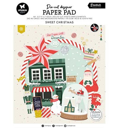 SL Die-cut Designer PP Sweet Christmas Essentials no.218