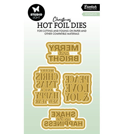 SL Hot Foil Dies Sentiments Essentials no.05