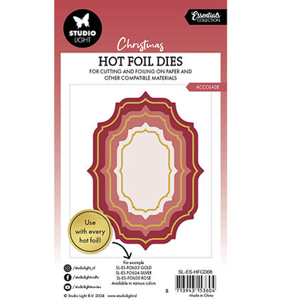 SL Hot Foil Dies Accolade Essentials no.08