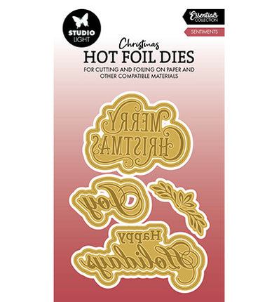 SL Hot Foil Dies Sentiments Essentials no.09