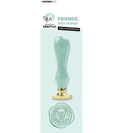 CCL Wax Stamp with Handle Most Wonderful Time Friendz no.25