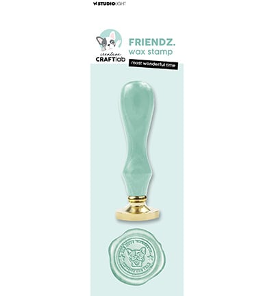 CCL Wax Stamp with Handle Most Wonderful Time Friendz no.25