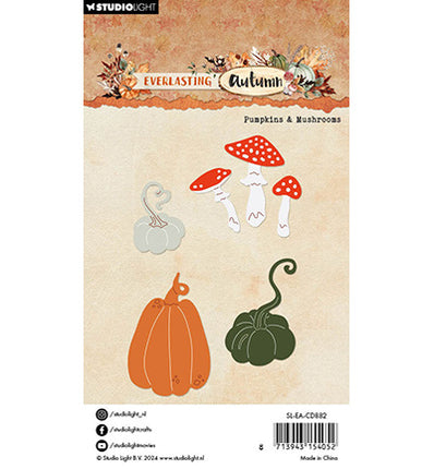SL Cutting Dies Pumpkins & Mushrooms Everlasting Autumn no.882
