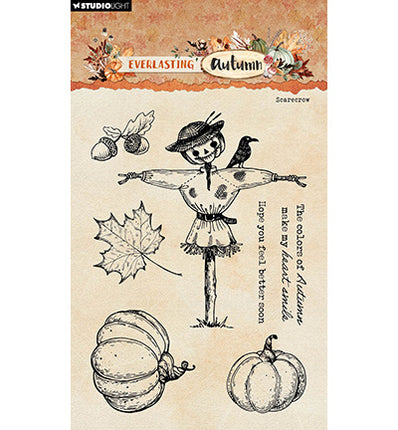 SL Clear Stamp Scarecrow Everlasting Autumn no.716