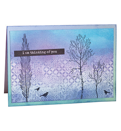 SL Clear Stamp Grungy pattern Essentials no.731