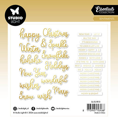 SL Paper Elements Golden Sentiments Essentials no.13