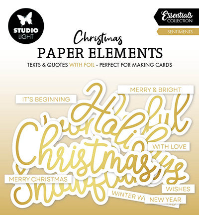 SL Paper Elements Golden Sentiments Essentials no.13