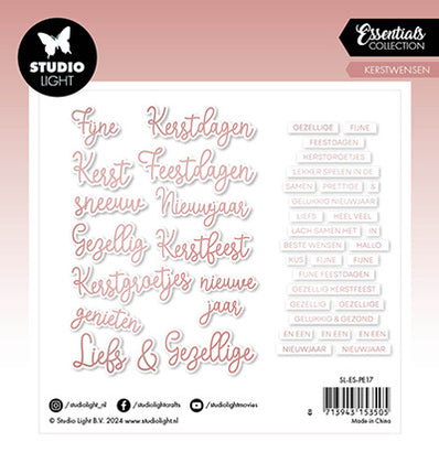 SL Paper Elements Rose gold Christmas Wishes Essentials no.17