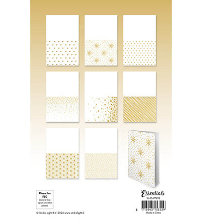 SL Foiled Cards Golden patterns Essentials no.222