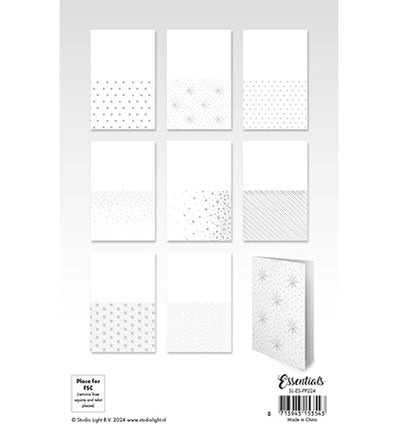 SL Foiled Cards Silver patterns Essentials no.224