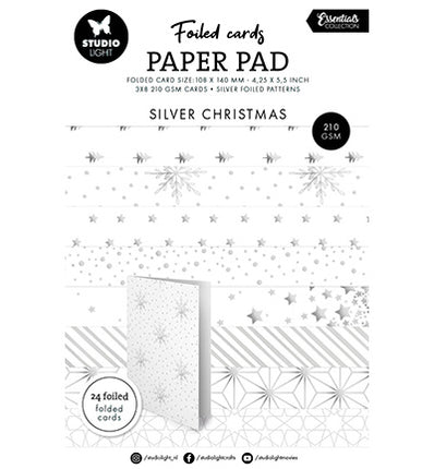 SL Foiled Cards Silver patterns Essentials no.224