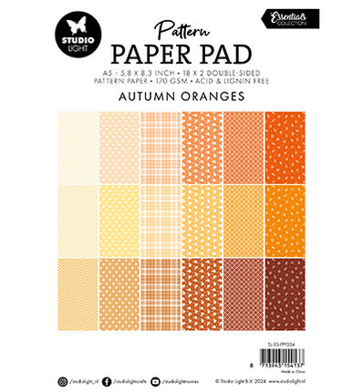 SL Pattern paper pad Shades of orange Essentials no. 234