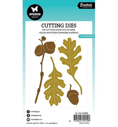 SL Cutting Dies Oak Elements Essentials no. 886