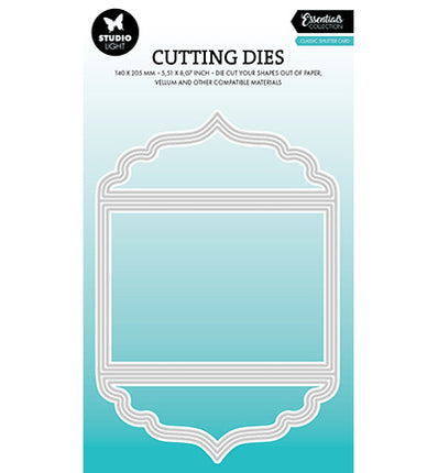 SL Cutting Dies Classic shutter card Essentials no. 883