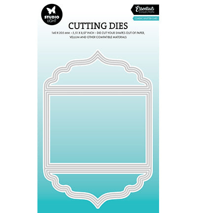 SL Cutting Dies Classic shutter card Essentials no. 883