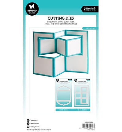 SL Cutting Dies Zig-zag card Essentials no. 884
