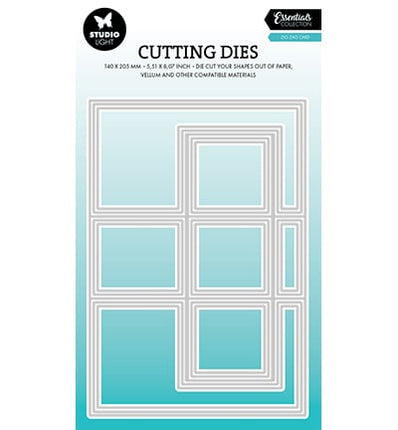 SL Cutting Dies Zig-zag card Essentials no. 884