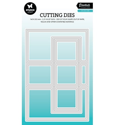 SL Cutting Dies Zig-zag card Essentials no. 884