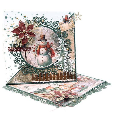 JMA Cutting Die Winter Trees Festive Nostalgia no.905