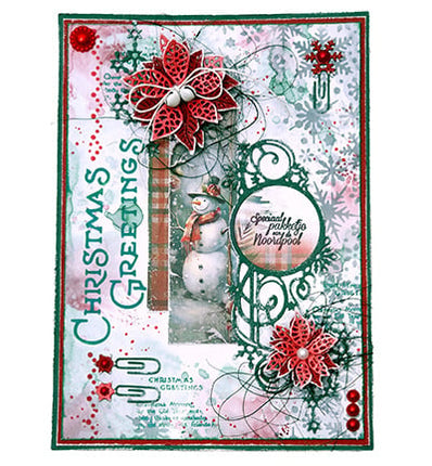 JMA Clear Stamp Christmas mail Festive Nostalgia no.753
