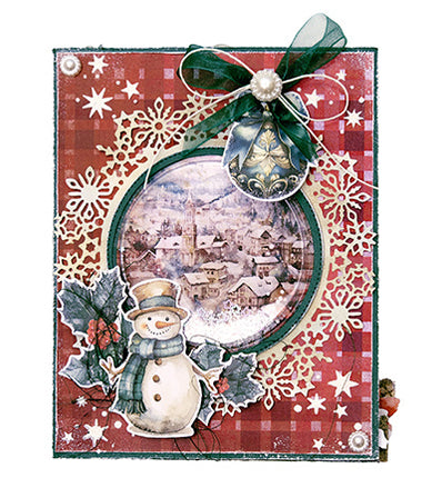 JMA Mask Starry Borders Festive Nostalgia no.302