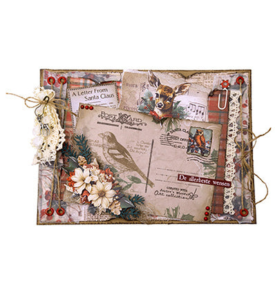 JMA Clear Stamp Christmas mail Festive Nostalgia no.753
