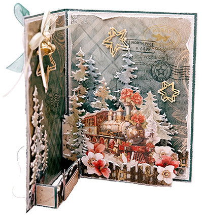 JMA Clear Stamp Christmas mail Festive Nostalgia no.753
