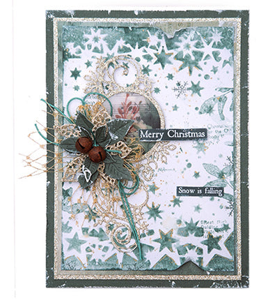 JMA Clear Stamp Christmas mail Festive Nostalgia no.753