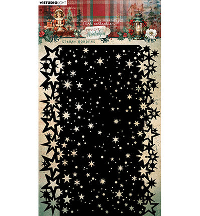 JMA Mask Starry Borders Festive Nostalgia no.302