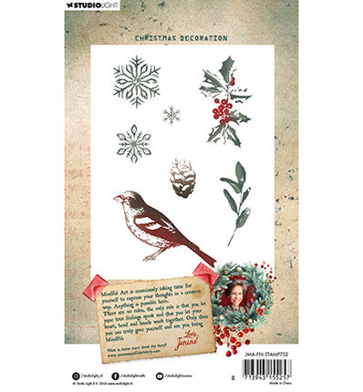 JMA Clear Stamp Christmas Decoration Festive Nostalgia no.752