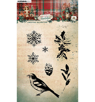 JMA Clear Stamp Christmas Decoration Festive Nostalgia no.752