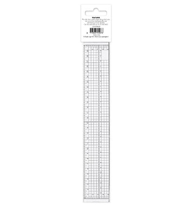 SL Ruler Metal Edge 30cm Tools, Essentials no.01