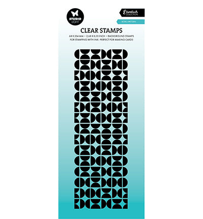 SL Clear Stamp Retro pattern Essentials no.728