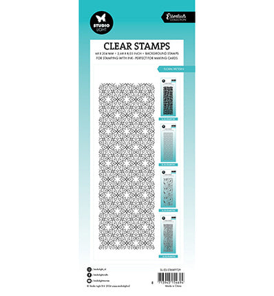 SL Clear Stamp Floral pattern Essentials no.729